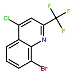 RHAWN 8-Bromo-4-chloro-2-(trifluoromethyl)quinoline