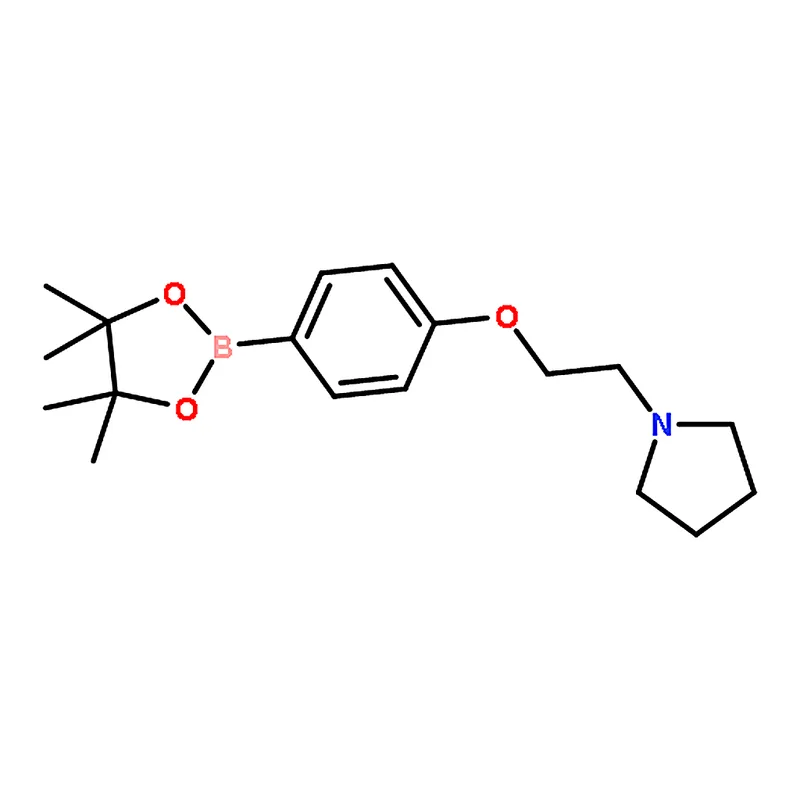 RHAWN 1-(2-(4-(4,4,5,5-Tetramethyl-1,3,2-dioxaborolan-2-yl)phenoxy)ethyl)pyrrolidine