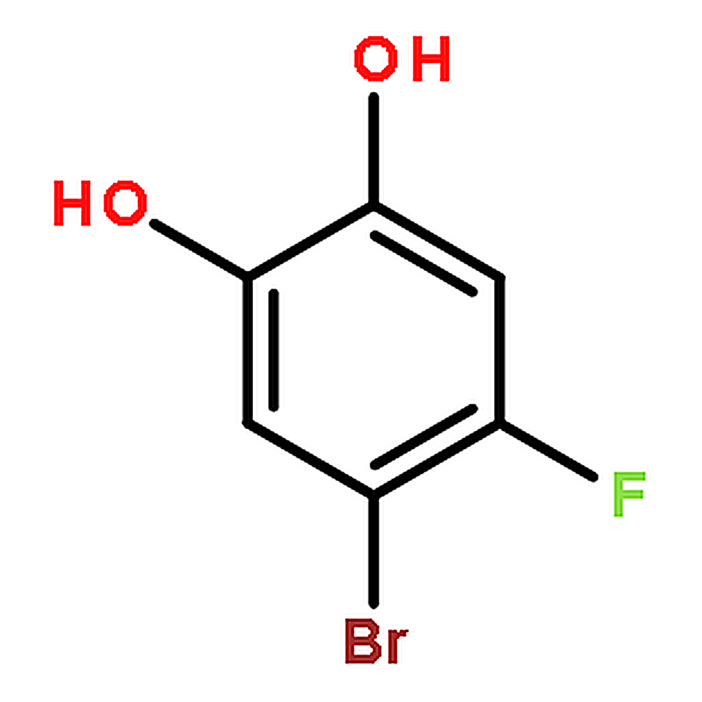 RHAWN 4-Bromo-5-fluorobenzene-1，2-diol