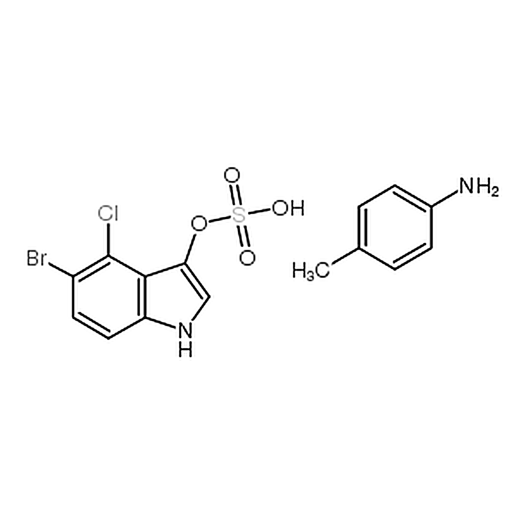 RHAWN 5-bromo-4-chloro-3-indoxyl sulfate p-toluidine salt