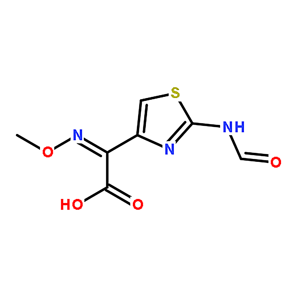 RHAWN (Z)-2-formamido--(methoxyimino)thiazol-4-acetic acid