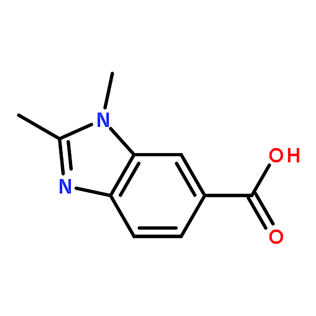 RHAWN 1，2-Dimethyl-1H-benzo[d]imidazole-6-carboxylicacid