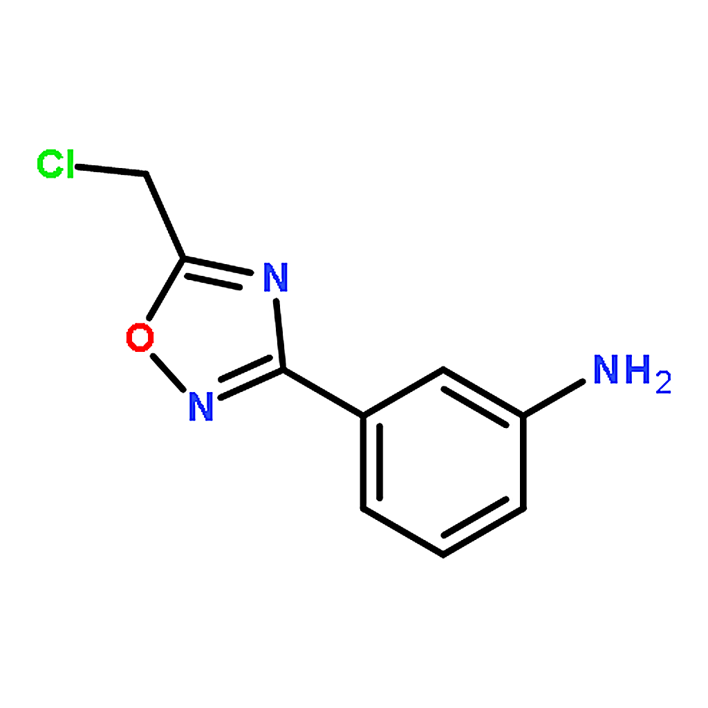 RHAWN 3-(5-(Chloromethyl)-1，2，4-oxadiazol-3-yl)aniline