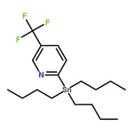 RHAWN 2-(tributylstannyl)-5-(trifluoromethyl)pyridine