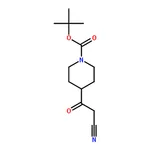 RHAWN tert-Butyl 4-(2-cyanoacetyl)piperidine-1-carboxylate
