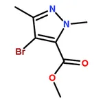 RHAWN Methyl4-bromo-1,3-dimethyl-1H-pyrazole-5-carboxylate