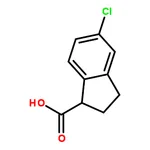 RHAWN 5-Chloro-2,3-dihydro-1H-indene-1-carboxylic acid