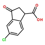 RHAWN 5-Chloro-3-oxo-2,3-dihydro-1H-indene-1-carboxylic acid