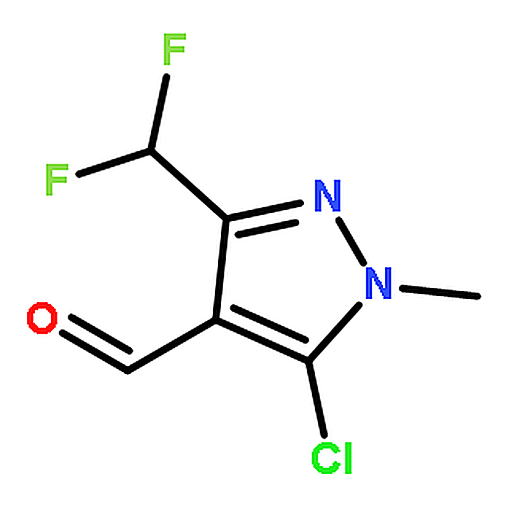 RHAWN 5-Chloro-3-(difluoromethyl)-1-methyl-1H-pyrazole-4-carbaldehyde
