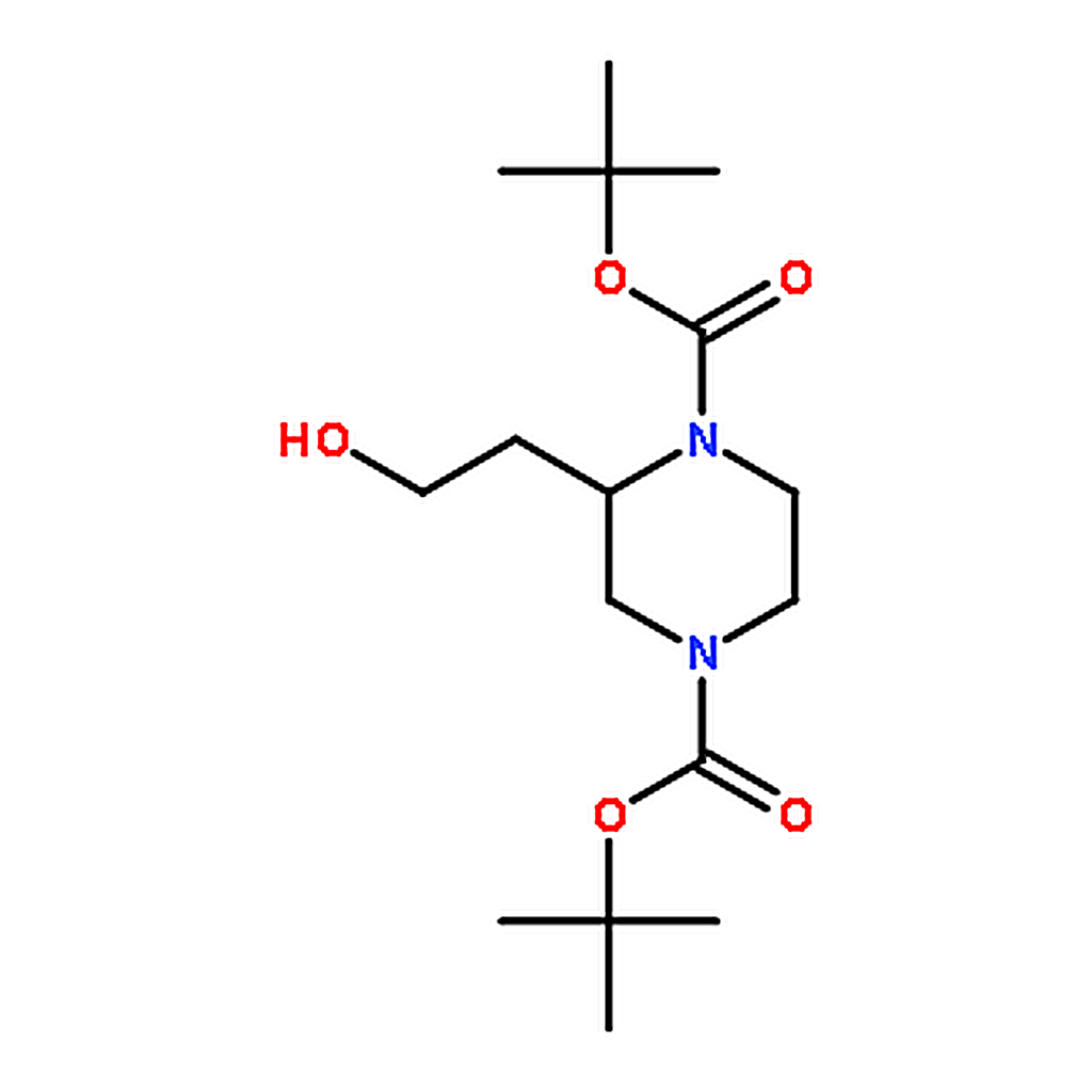 RHAWN (S)-di-tert-Butyl 2-(2-hydroxyethyl)piperazine-1,4-dicarboxylate