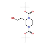RHAWN (S)-di-tert-Butyl 2-(2-hydroxyethyl)piperazine-1,4-dicarboxylate