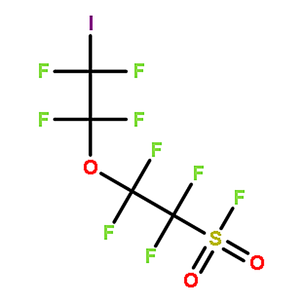 RHAWN Tetrafluoro-2-(tetrafluoro-2-iodoethoxy)ethanesulfonyl fluoride