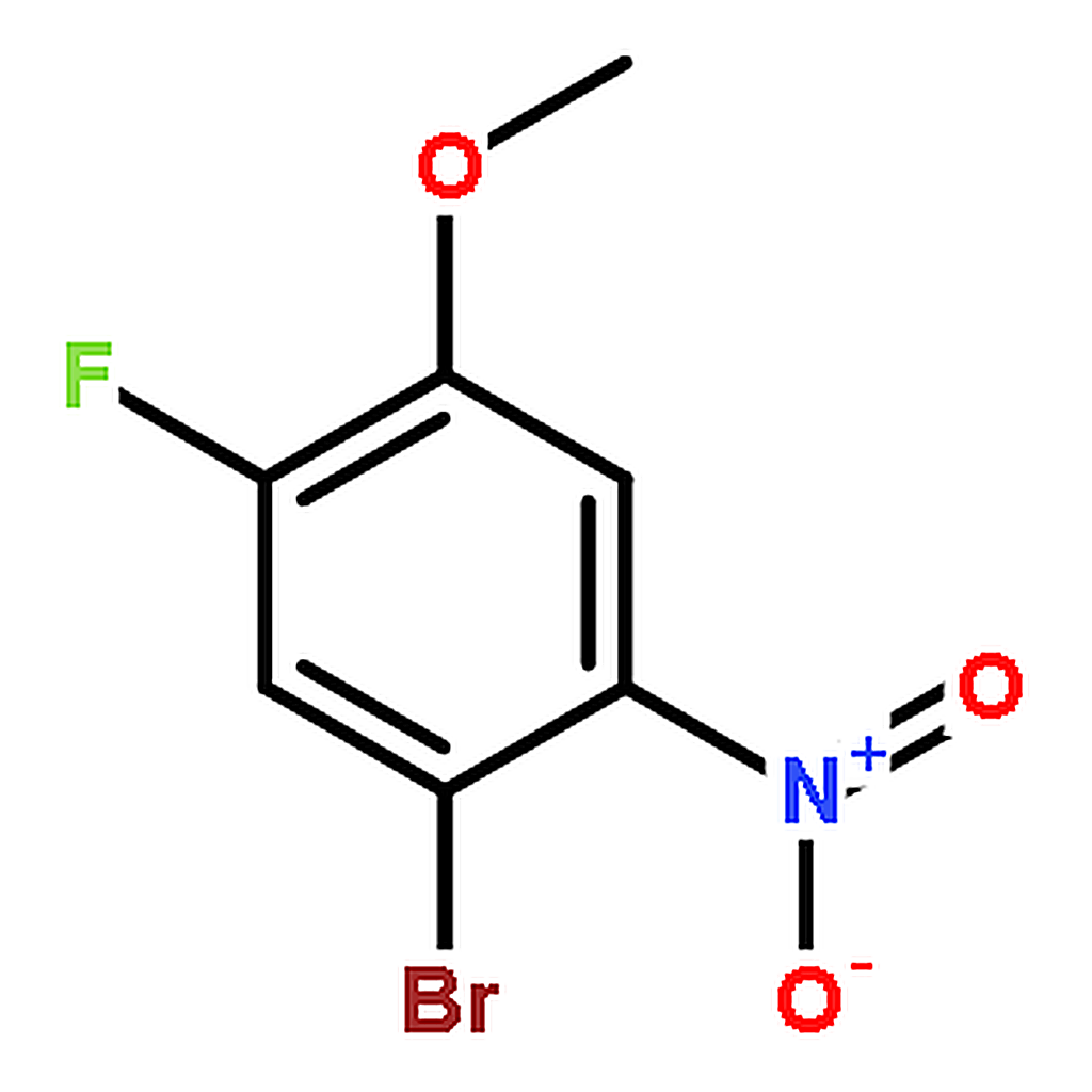RHAWN 1-Bromo-5-fluoro-4-methoxy-2-nitrobenzene
