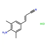 RHAWN (E)-3-(4-Amino-3,5-dimethylphenyl)acrylonitrile hydrochloride