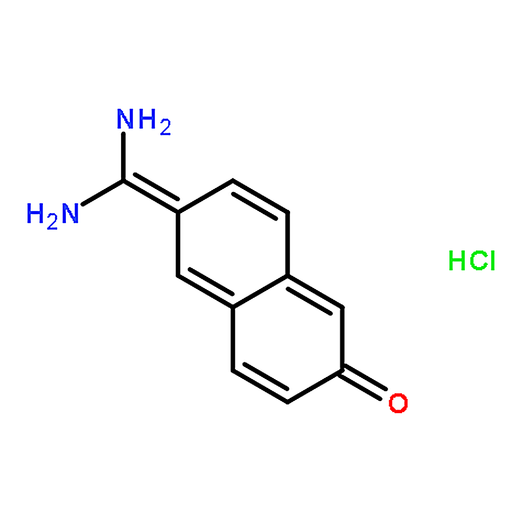 RHAWN 6-(diaminomethylidene)naphthalen-2-one,hydrochloride