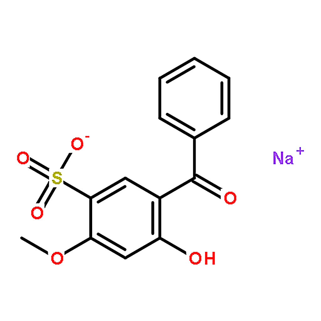 RHAWN 5-Benzoyl-4-hydroxy-2-methoxybenzenesulfonic acid， sodium salt
