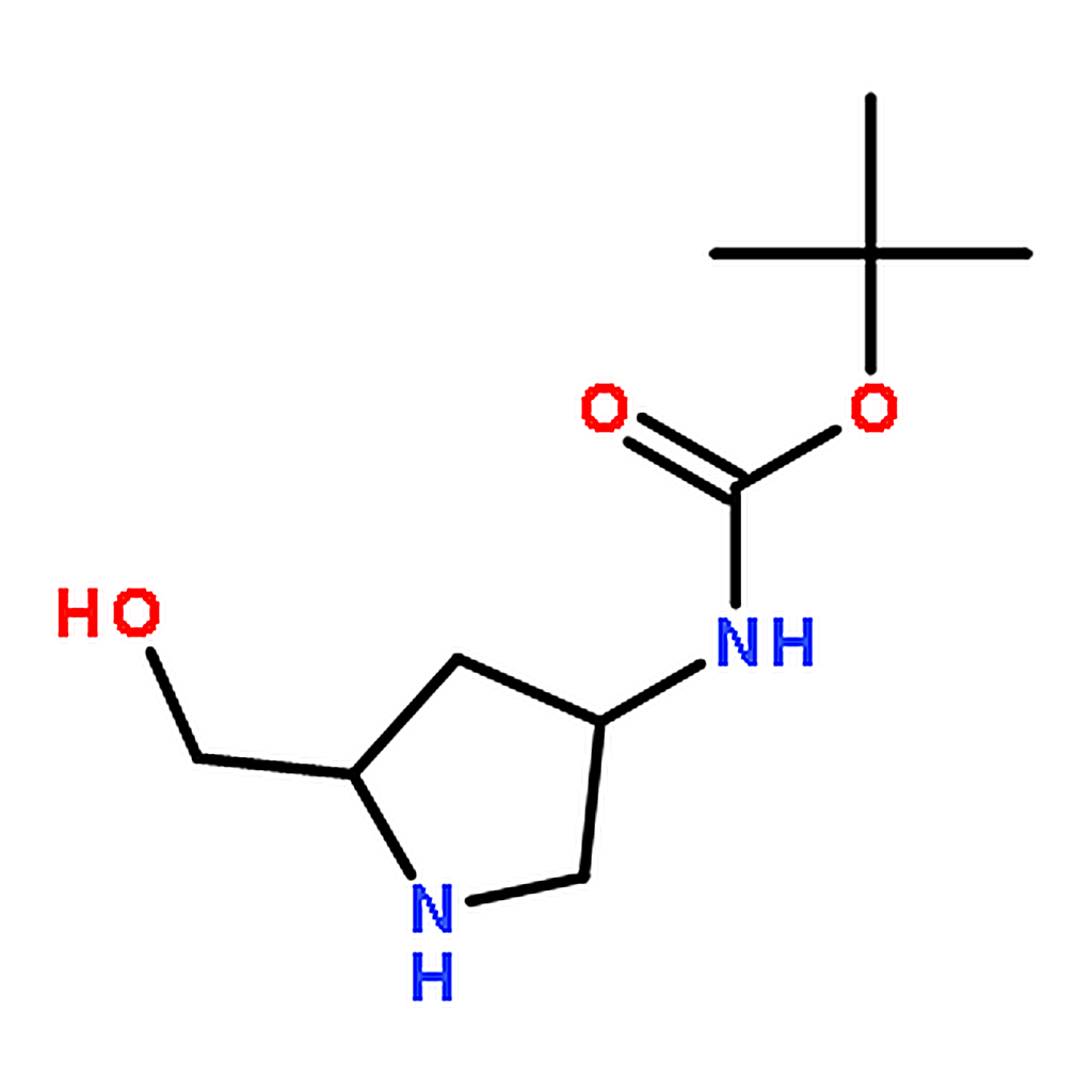 RHAWN tert-Butyl ((3S,5S)-5-(hydroxymethyl)pyrrolidin-3-yl)carbamate