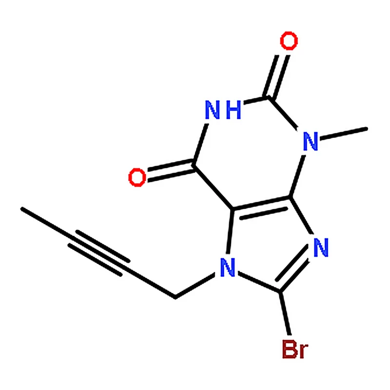 RHAWN 8-bromo-7-(but-2-ynyl)-3-methyl-1H-purine-2,6(3H,7H)-dione