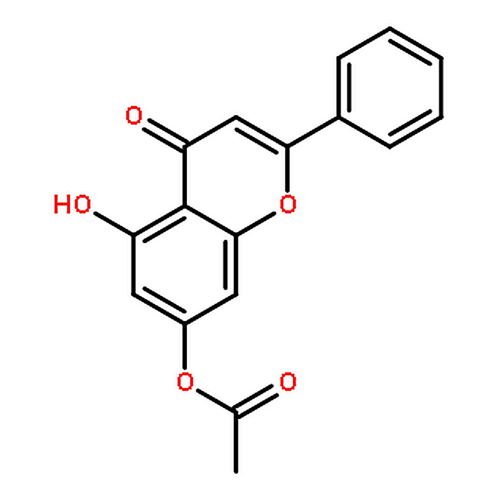 RHAWN 5-hydroxy-7-acetoxylsaccharidesavone