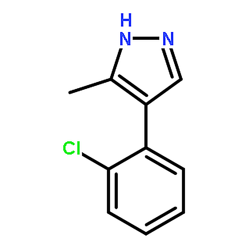 RHAWN 4-(2-Chlorophenyl)-3-methyl-1H-pyrazole