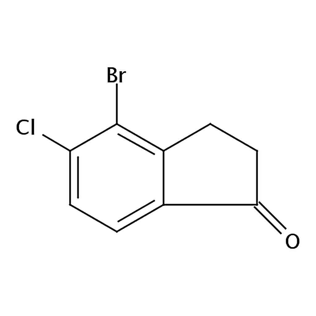 RHAWN 4-Bromo-5-chloro-2,3-dihydro-1H-inden-1-one