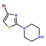 RHAWN 4-Bromo-2-(piperazin-1-yl)thiazole
