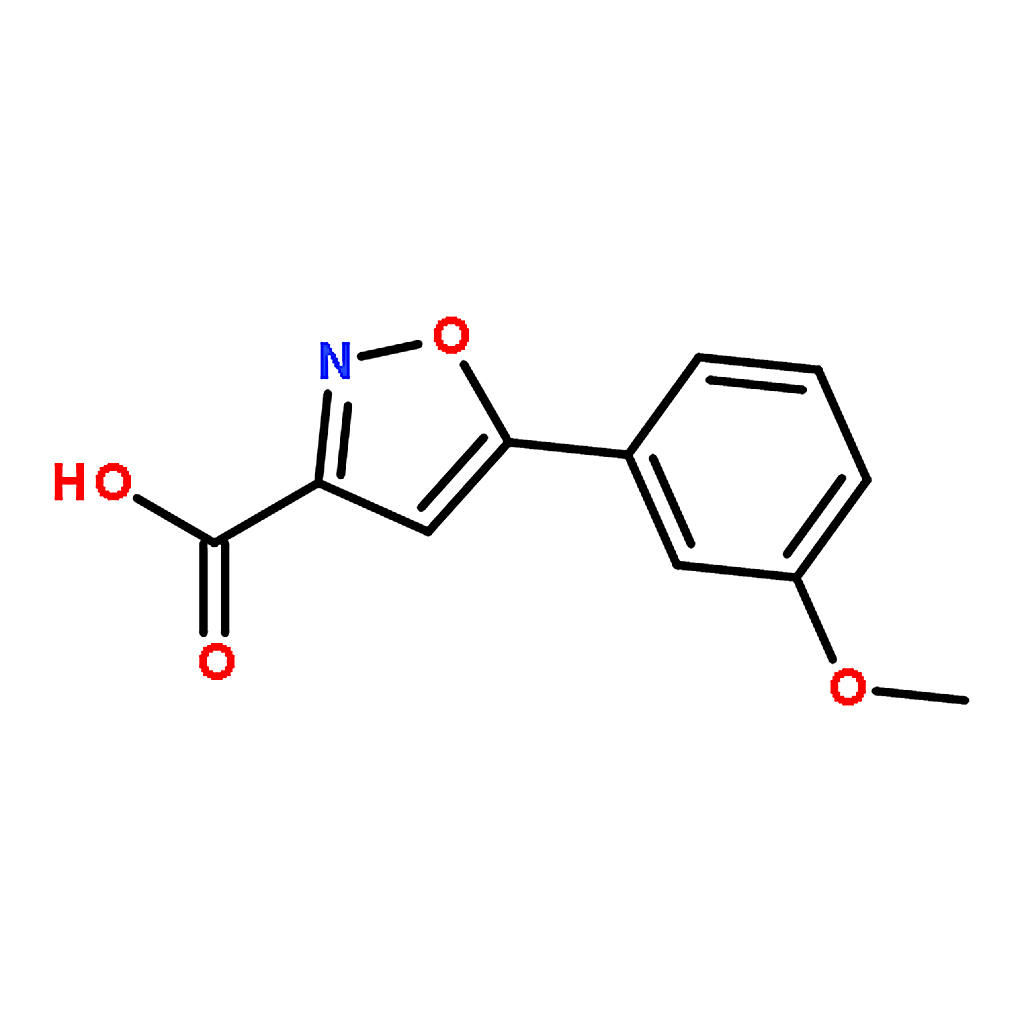 RHAWN 5-(3-Methoxyphenyl)isoxazole-3-carboxylic acid