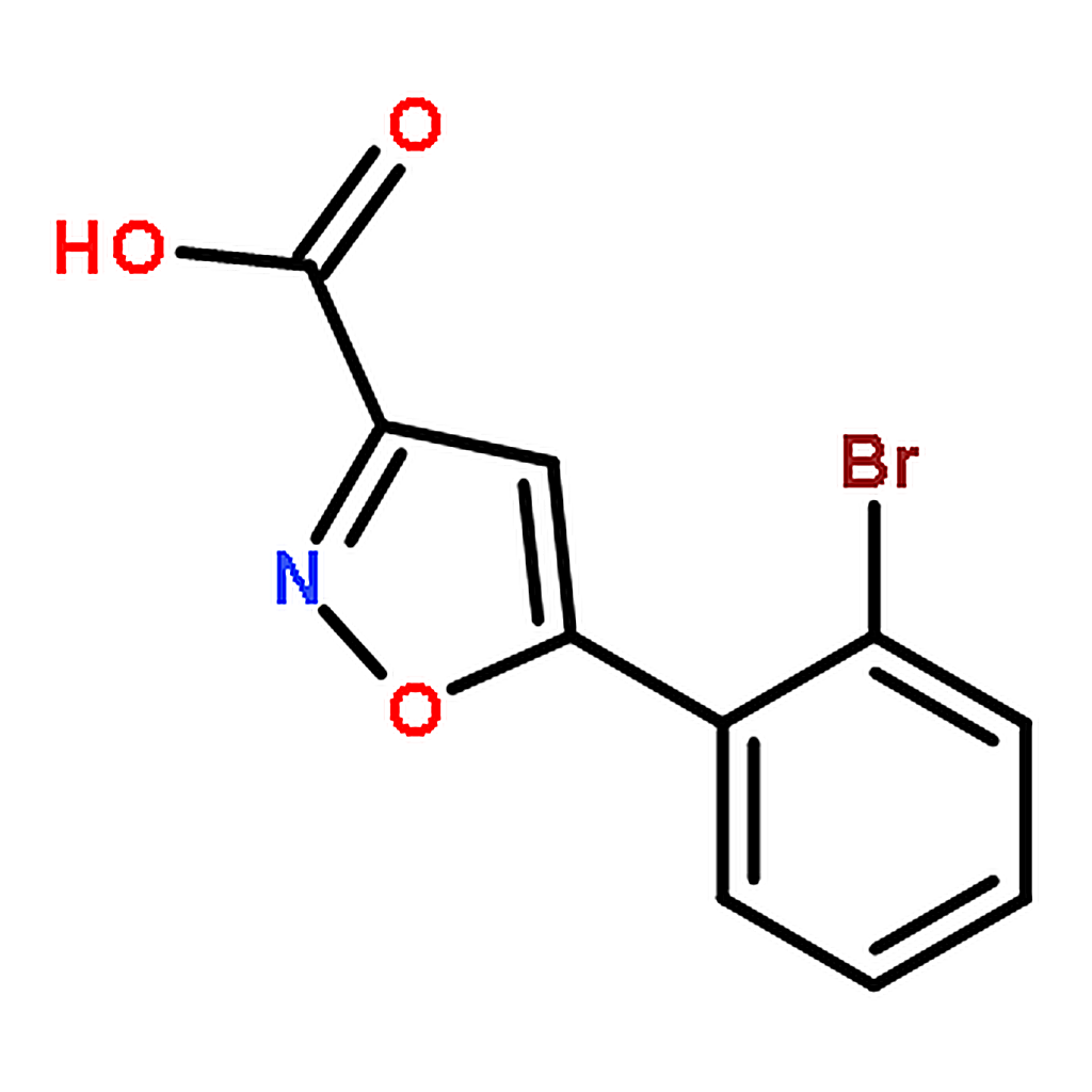 RHAWN 5-(2-bromophenyl)-3-isoxazolecarboxylic acid