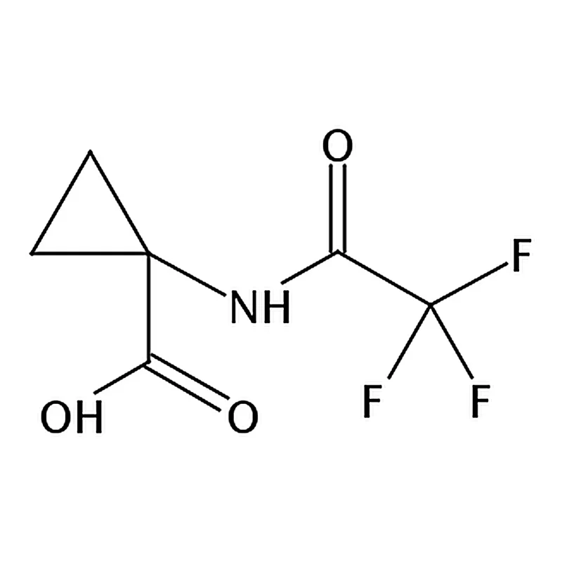 RHAWN 1-(2,2,2-Trifluoroacetamido)cyclopropane-1-carboxylicacid
