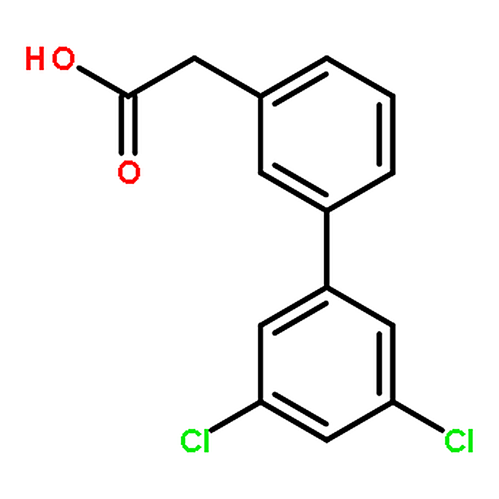 RHAWN 2-(3'，5'-Dichloro-[1，1'-biphenyl]-3-yl)acetic acid