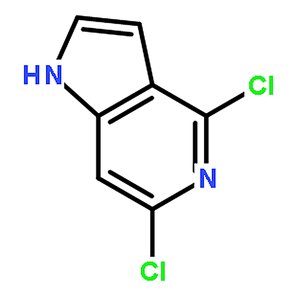 RHAWN 4,6-Dichloro-1H-pyrrolo[3,2-c]pyridine