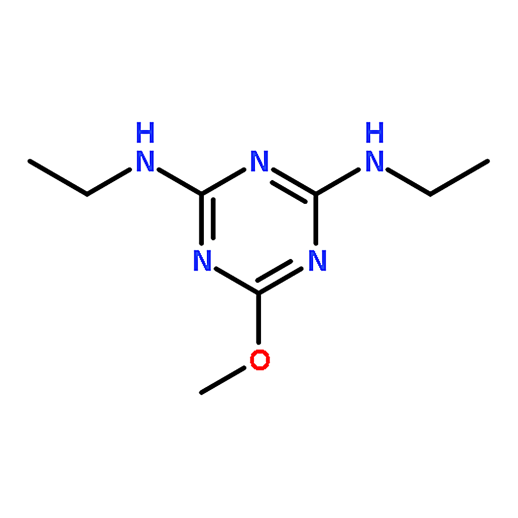 RHAWN N2,N4-Diethyl-6-methoxy-1,3,5-triazine-2,4-diamine