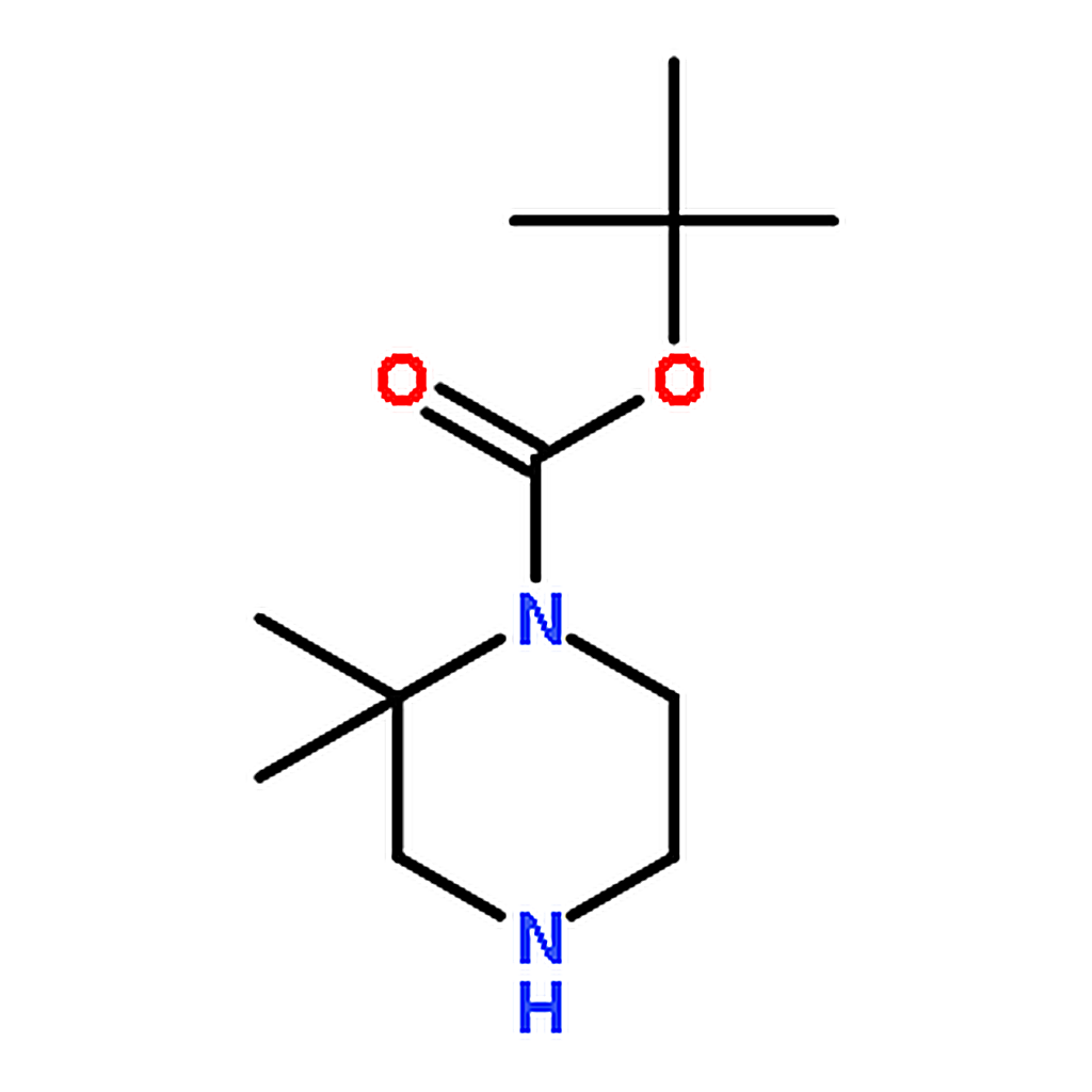 RHAWN tert-Butyl 2,2-dimethylpiperazine-1-carboxylate