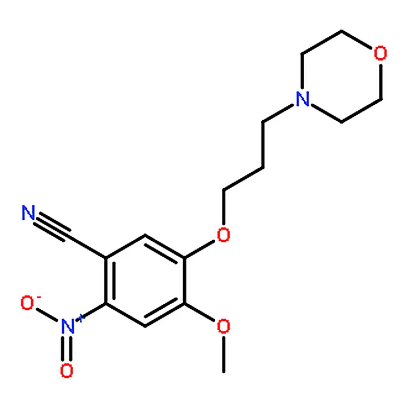 RHAWN 4-Methoxy-5-(3-morpholinopropoxy)-2-nitrobenzonitrile