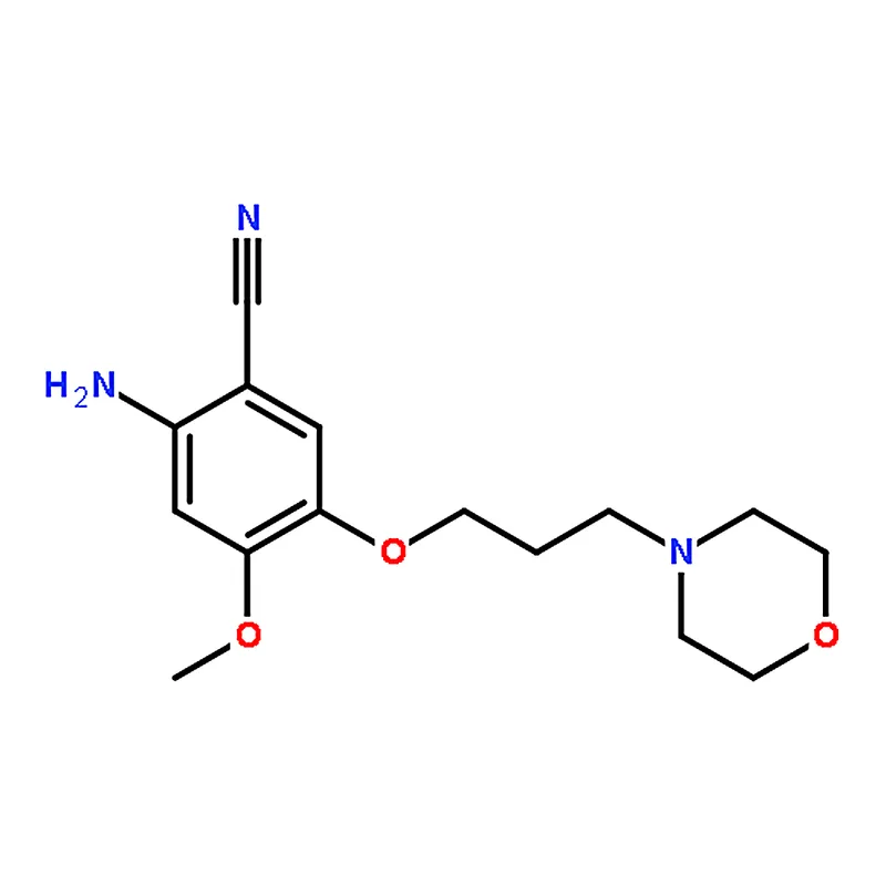 RHAWN 2-Amino-4-methoxy-5-(3-morpholinopropoxy)benzonitrile