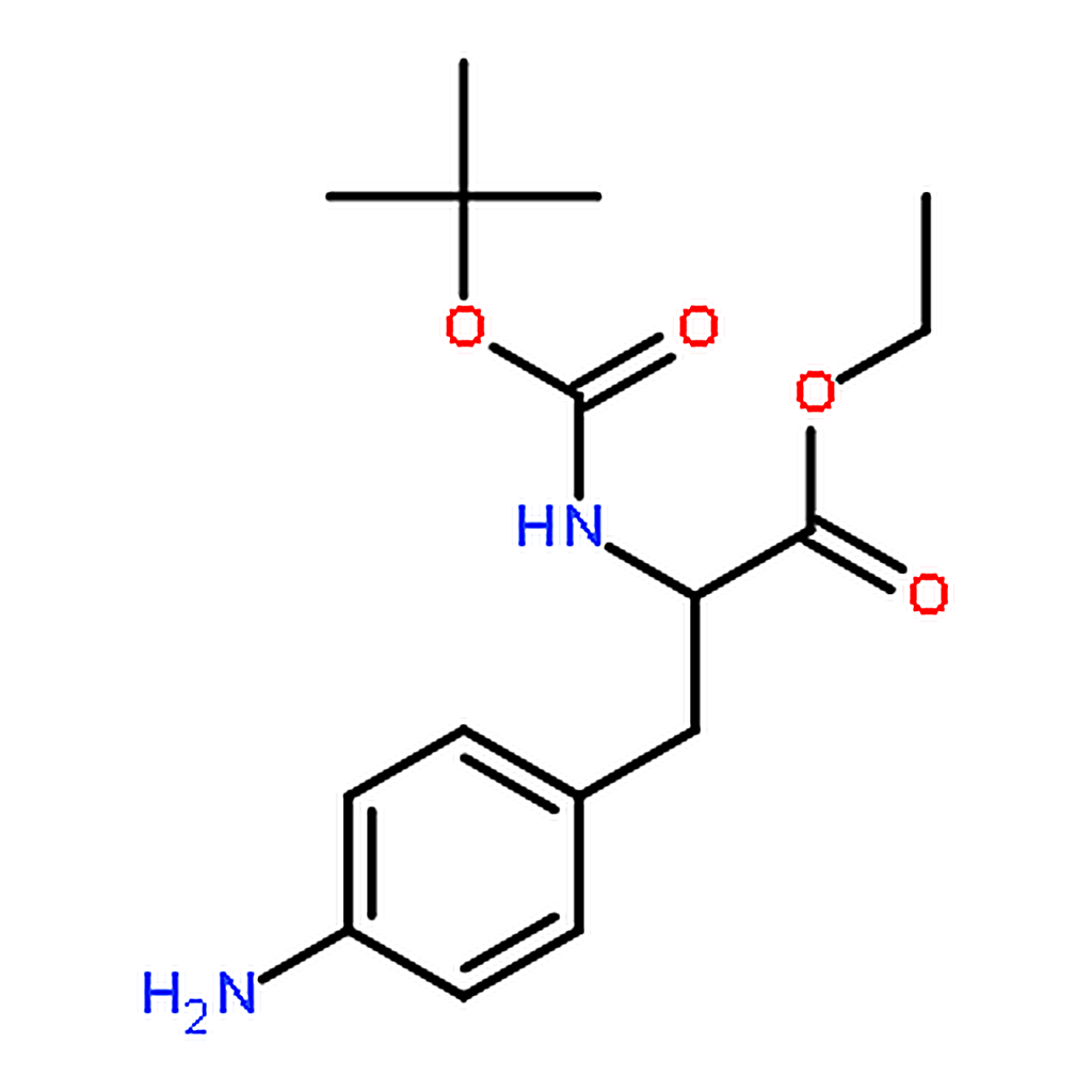 RHAWN (S)-Ethyl 3-(4-aminophenyl)-2-((tert-butoxycarbonyl)amino)propanoate