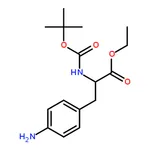 RHAWN (S)-Ethyl 3-(4-aminophenyl)-2-((tert-butoxycarbonyl)amino)propanoate
