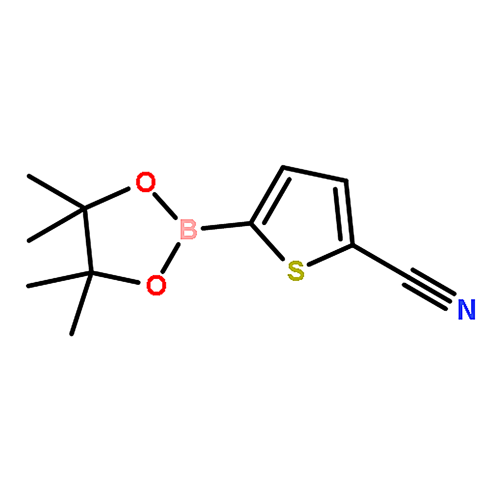 RHAWN 5-(4,4,5,5-Tetramethyl-1,3,2-dioxaborolan-2-yl)thiophene-2-carbonitrile