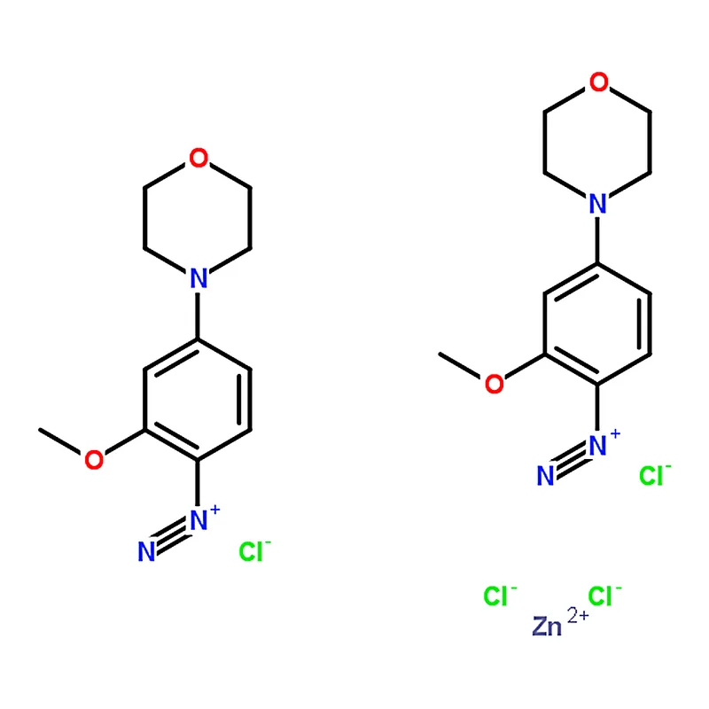 RHAWN 2-Methoxy-4-morpholinobenzenediazonium chloride zinc chloride double salt