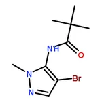 RHAWN N-(4-Bromo-1-methyl-1H-pyrazol-5-yl)pivalamide