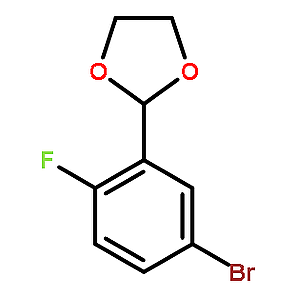 RHAWN 1-Bromo-3-(1,3-dioxolan-2-yl)-4-fluorobenzene