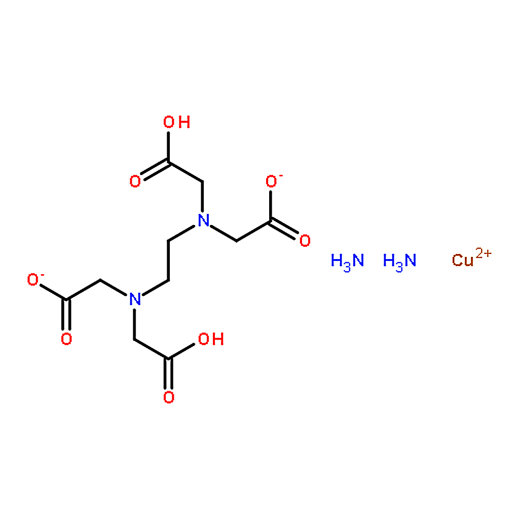 RHAWN Ethylenediaminetetraacetic acid diammonium copper salt solution