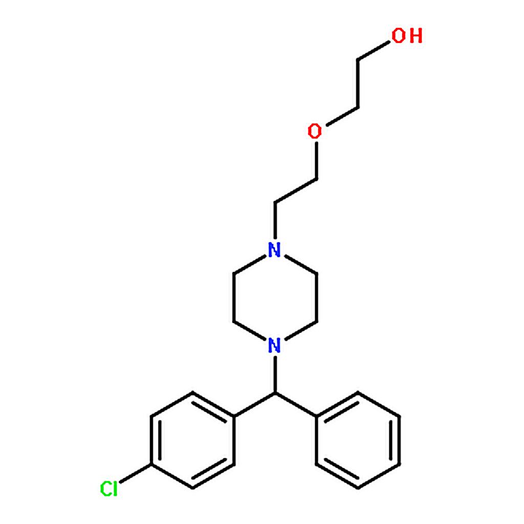 RHAWN 2-(2-(4-((4-Chlorophenyl)(phenyl)methyl)piperazin-1-yl)ethoxy)ethanol