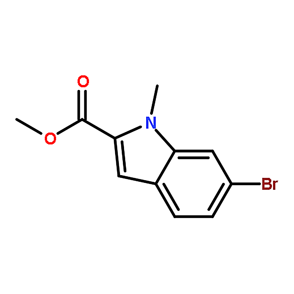 RHAWN Methyl 6-bromo-1-methyl-1H-indole-2-carboxylate