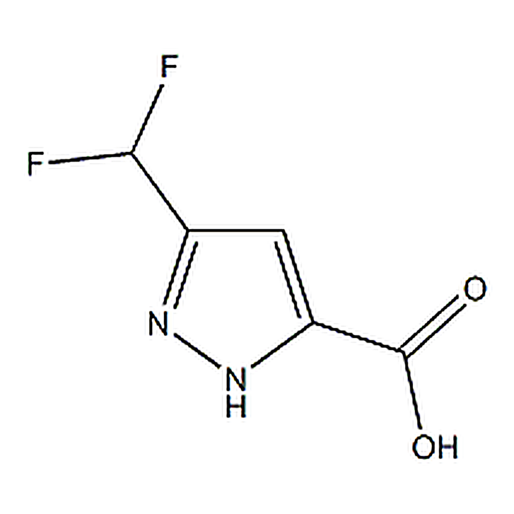 RHAWN 5-(Difluoromethyl)-1H-pyrazole-3-carboxylic acid