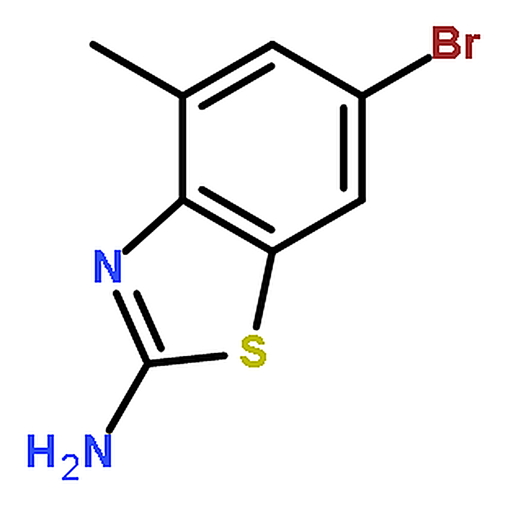 RHAWN 6-bromo-4-methyl-1，3-benzothiazol-2-amine(SALTDATA: FREE)