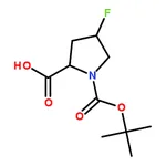 RHAWN (2R,4S)-1-(tert-Butoxycarbonyl)-4-fluoropyrrolidine-2-carboxylic acid