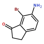 RHAWN 6-Amino-7-bromo-2,3-dihydro-1H-inden-1-one