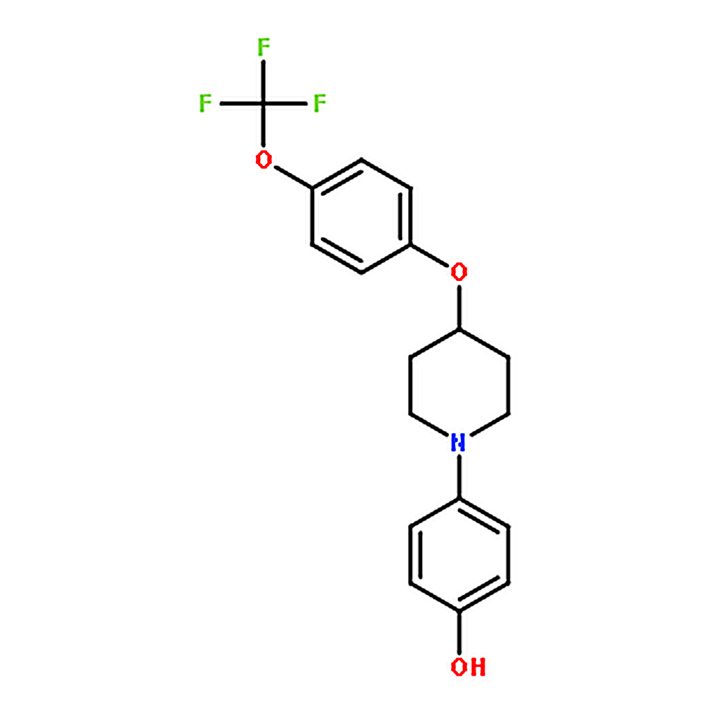 RHAWN 4-(4-(4-(Trifluoromethoxy)phenoxy)piperidin-1-yl)phenol