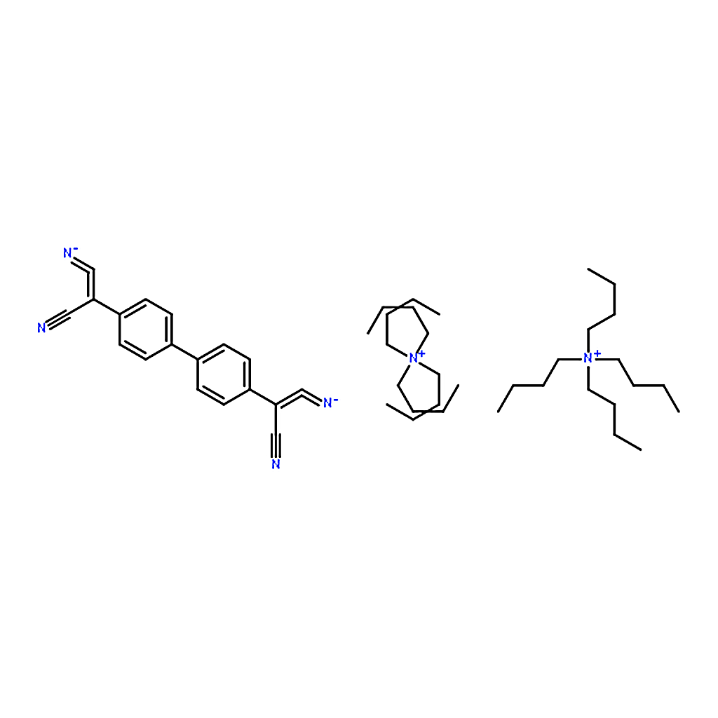 RHAWN Bis(tetrabutylammonium) Tetracyanodiphenoquinodimethanide